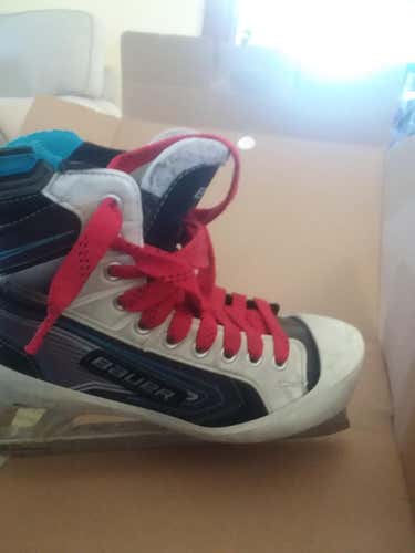 Senior Bauer Reactor 5000 Goalie Skates Size 7.5