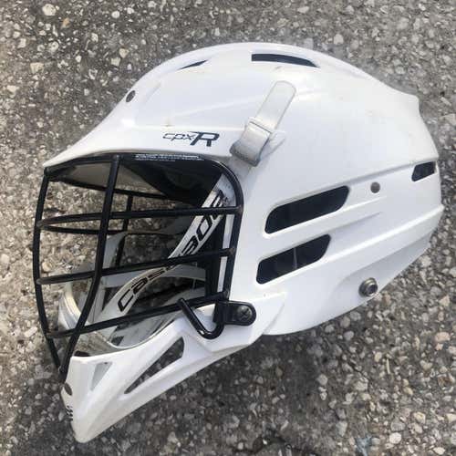 White Adult Player Cascade CPX-R Helmet