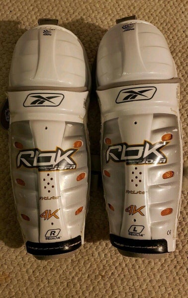 Reebok RBK 4K Pro Stock Jofa 14" SR Shin Knee Guards Pads