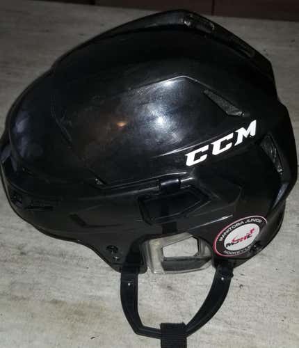 Black Large CCM Vector V10 Helmet
