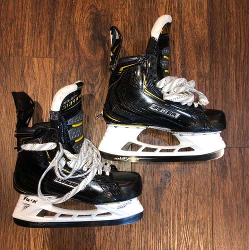 Senior Bauer Supreme 2S Pro D&R (Regular)  Size 7 Hockey Skates