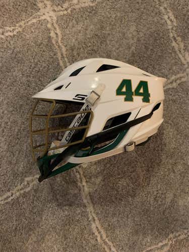 White Adult Player Cascade S Helmet