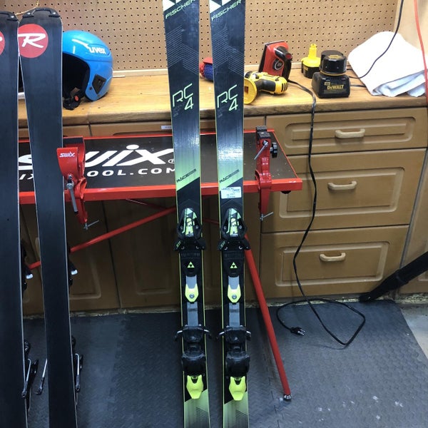 2018 Fischer Racing RC4 World Cup GS Skis With Bindings Max Din 11