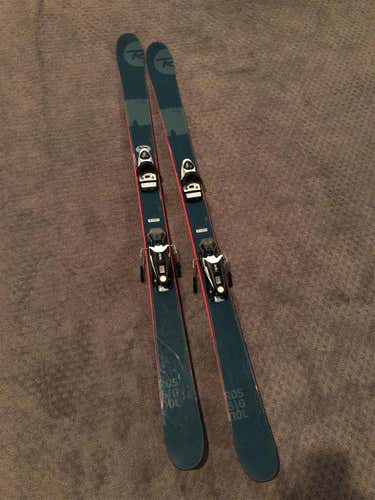 Scratch Pro Rossignol Twin Tip Skis With Look Bindings 158cm