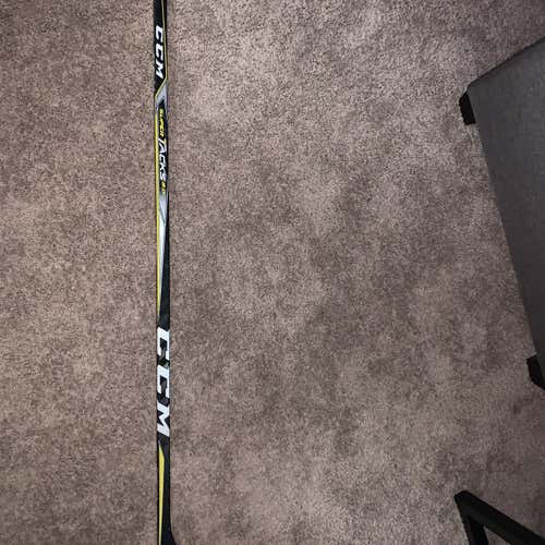Senior Left Handed Super Tacks 2.0 Toe Pro Stock Hockey Stick