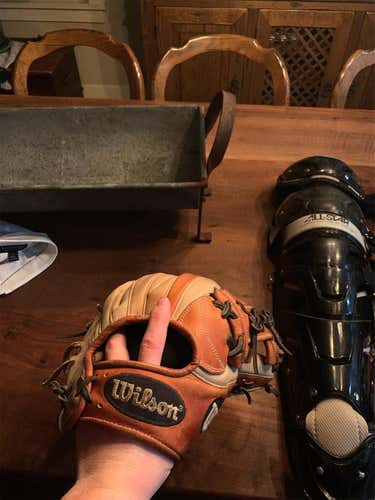 Wilson a2k 1787 11.75 brown/beige