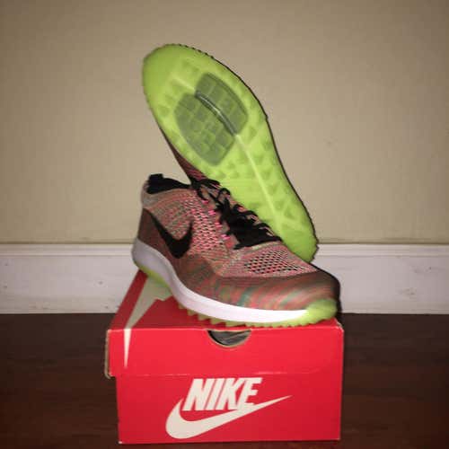 Nike Flyknit Racer G Golf Shoes Size 10.5
