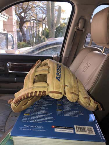 Blue  Infield A2000 11.75" Baseball Glove