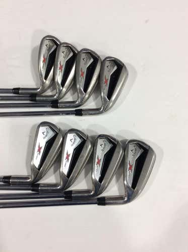 Used Callaway X Series 4i-gw Aw Steel Uniflex Golf Iron Or Hybrid Sets