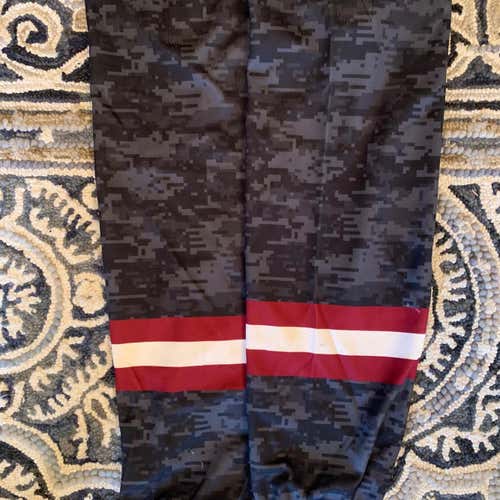 Minot Minotauros NAHL Military Night Pro Stock Socks