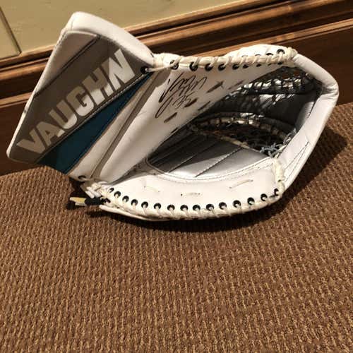 Toskala Pro Return Autographed Vaughn Glove