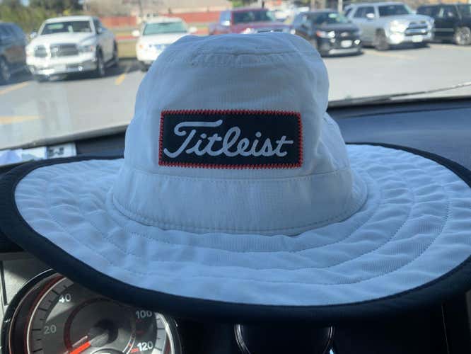 White Titleist Hat