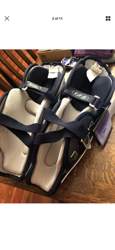 RBK REEBOK 5K SHINGUARDS 13” NEW