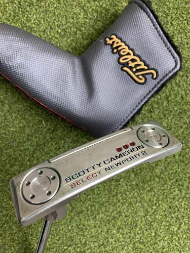 Scotty Cameron 2018 Select Newport 2 Putter, 34” LH
