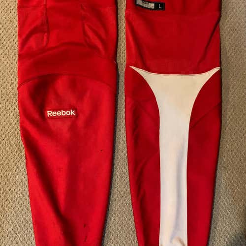 Red Reebok Whl Return Socks