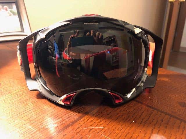 Black Men's Oakley Splice Snowboard Goggles
