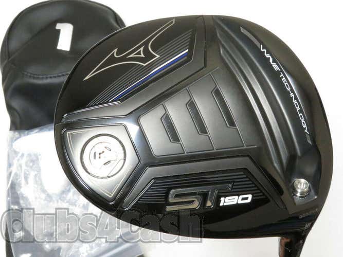 Mizuno ST190 Driver 9.5* Fujikura ATMOS 5S Stiff Flex w/Cover & Tool  MINTy  #38085