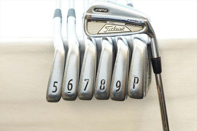 Men's Titleist Right Handed AP2 Iron Set Regular Flex Steel Shaft