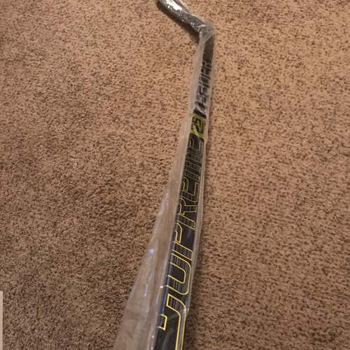 2 Pack-Senior Left Handed Supreme 2S Pro Toe Hockey Stick