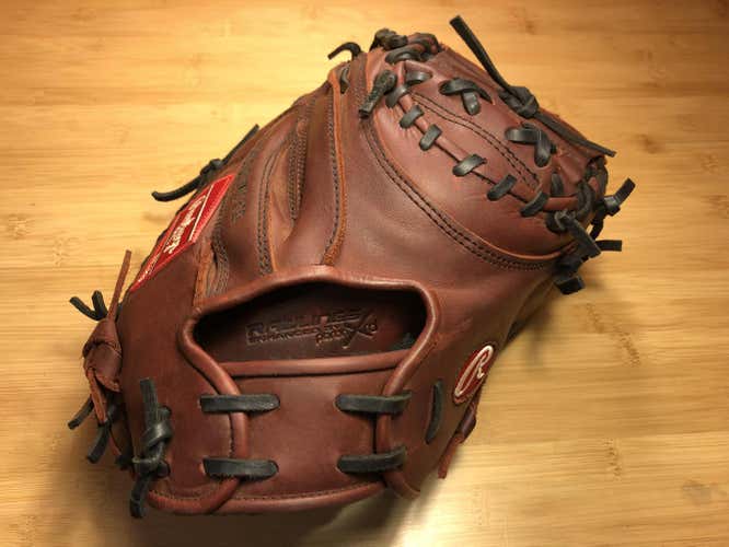 Rawlings Right Handed Catcher's Heart of the Hide Baseball Glove 34"