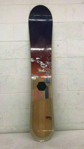 Burton Feelgood Infinite Ride 152cm Twin-Tip All-Mountain Women's Snowboard Deck