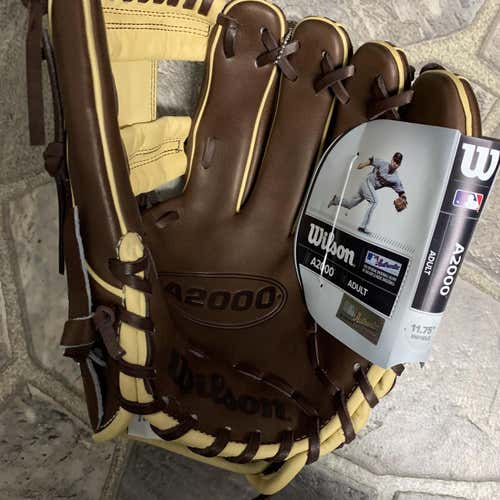 Brown High School/College Infield A2000 1787 11.75" Baseball Glove