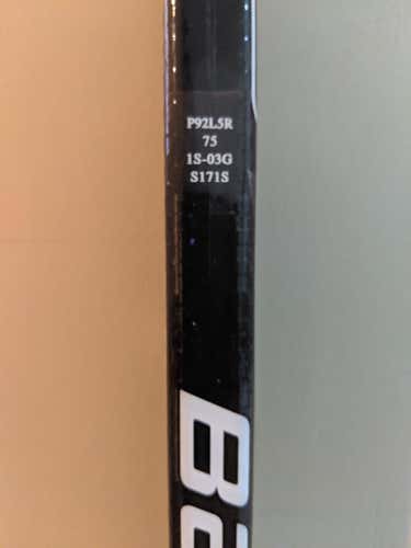 Bauer Supreme 1S Hockey Stick Righty P92 Intermediate D1 ProStock