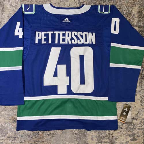 ELIAS PETTERSSON #40 Vancouver Canucks Replica Game Adidas Jersey BRAND NEW WITH TAGS!