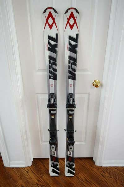 VOLKL RTM 73 SKIS SIZE 153 CM WITH TYROLIA BINDINGS | SidelineSwap