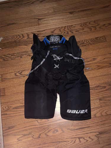 Black Senior Small Bauer Nexus 800 Hockey Pants