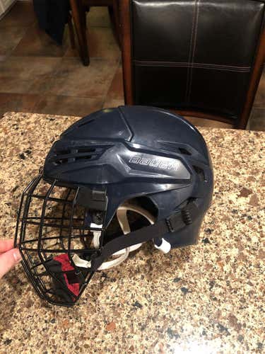 Blue  Large Bauer Re-Akt 95  Helmet