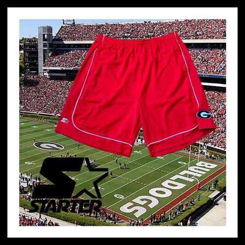 Vintage Starter UGA Basketball Shorts