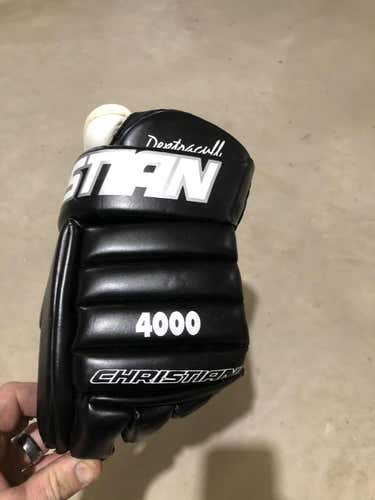 Black Senior Gloves Pro Stock christian