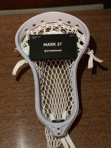 BRAND NEW StringKing Mark 2F Faceoff Head Strung With NEW ECD Hero 3.0 Mesh
