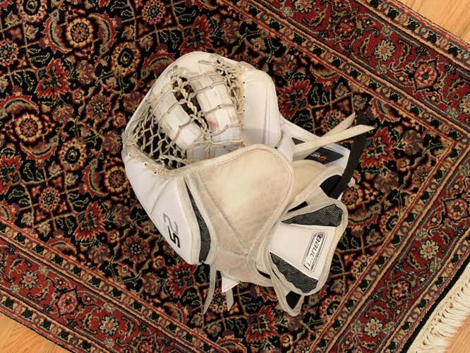 White Senior Bauer Regular 2S