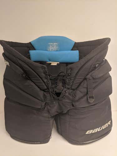 Black Senior Extra Large Bauer Reactor 7000 Hockey Goalie Pants