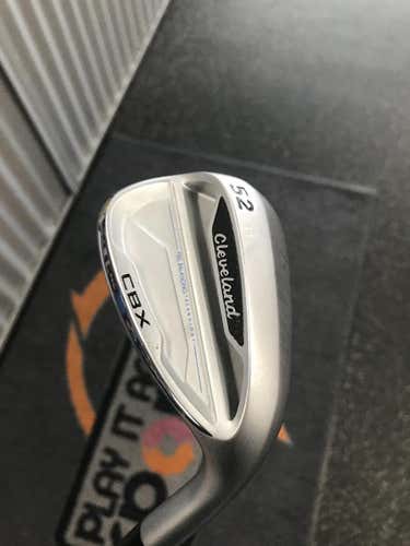 Used Cleveland Cbx 52 Degree Steel Regular Golf Wedges