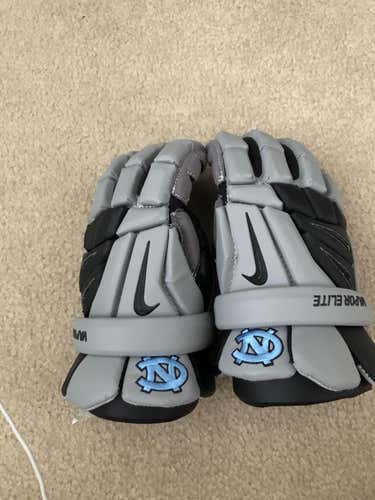 Gray New Player Nike Vapor Elite 2 Lacrosse Gloves 13"