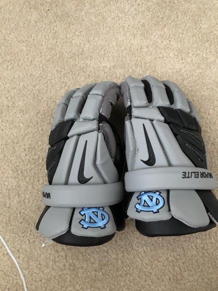Gray New Player Nike Vapor Elite 2 Lacrosse Gloves 13"