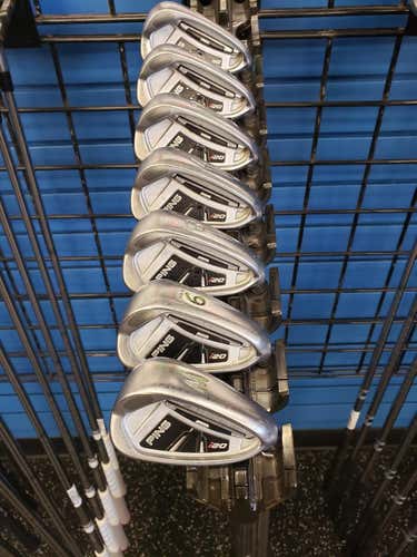 Used Ping I20 4i-pw Steel Stiff Golf Iron Or Hybrid Sets