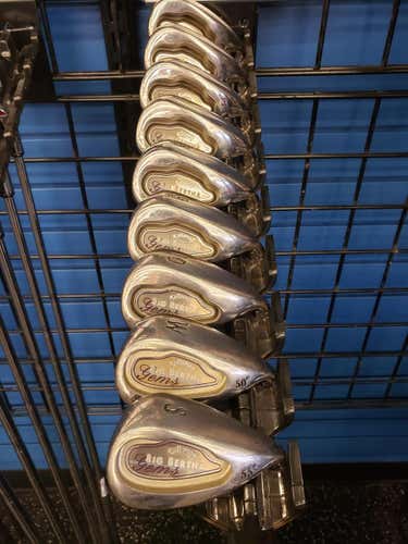 Used Callaway Gems 4i-gw Aw Graphite Ladies Golf Iron Or Hybrid Sets