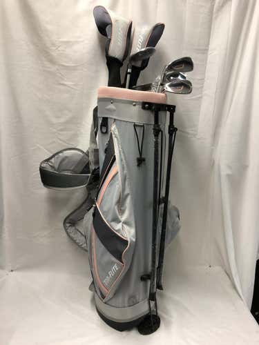 Used Top Flite Womens Package 10 Piece Graphite Ladies Golf Package Sets Womens