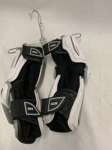 Used Stx Assault Lg Lacrosse Arm Pads Guards