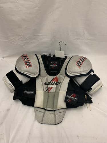 Used Bauer One 40 Lg Hockey Shoulder Pads