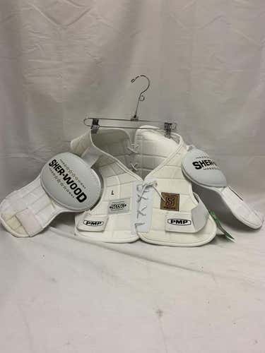 Used Sher-wood 5030 Lg Hockey Shoulder Pads
