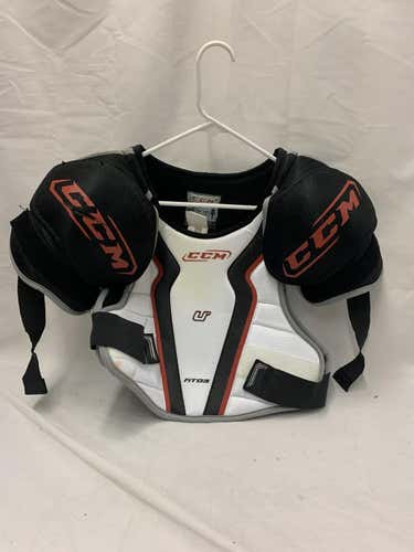 Used Ccm U Lg Hockey Shoulder Pads