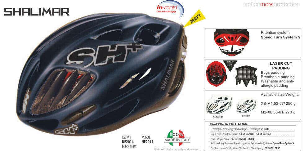 SH+ (SH Plus) Shalimar Bicycle Helme t- Matte Black L/XL (Was $249.99) giro bell