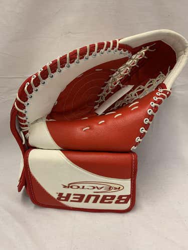 Used Bauer Reactor Full Right Goalie Catchers
