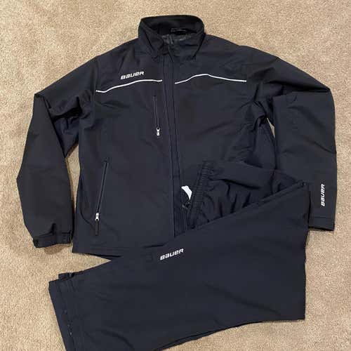 BLACK BAUER MEDIUM COACHES JACKET & PANTS