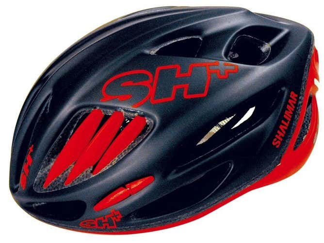 SH+ (SH Plus) Shalimar Bicycle Helmet - Matte Black/Red S/M (Was $249.99) kask